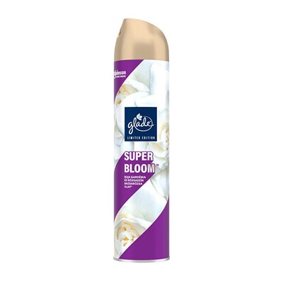 Glade Super Bloom Spray - Osvěžovač vzduchu 300ml