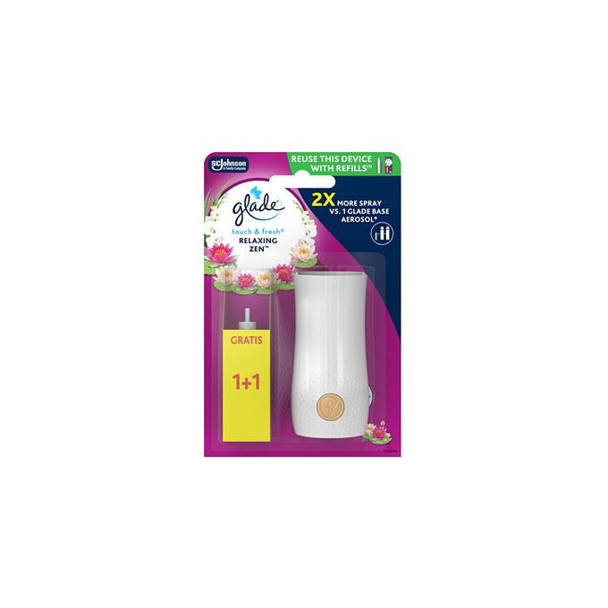 Glade Touch & Fresh + náplň Relaxing Zen Set - Osvěžovač vzduchu 10ml