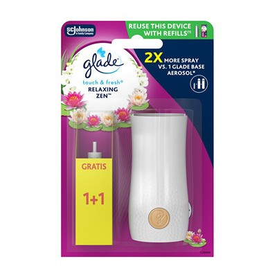 Glade Touch & Fresh + náplň Relaxing Zen Set - Osvěžovač vzduchu 10ml