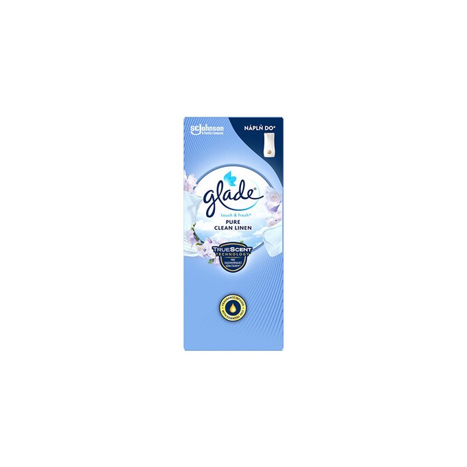 Glade Touch & Fresh Pure Clean Linen Refill - Náplň do osvěžovače vzduchu 10ml