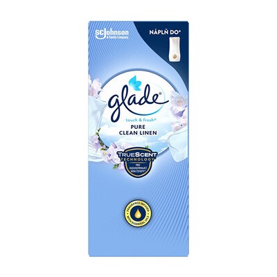 Glade Touch & Fresh Pure Clean Linen Refill - Náplň do osvěžovače vzduchu 10ml