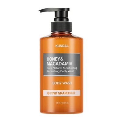 KUNDAL Honey & Macadamia Pink Grapefruit Body Wash - Sprchový gel 500ml