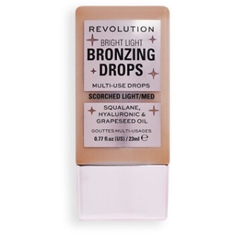 Makeup Revolution Light/Med Bronzing Drops - Bronzující kapky 23ml
