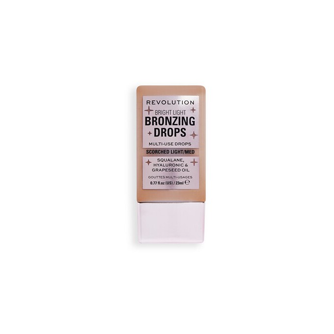 Makeup Revolution Light/Med Bronzing Drops - Bronzující kapky 23ml