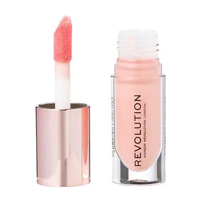 Makeup Revolution Pout Bomb Plumping Lip Gloss - Lip gloss 4.6 ml Milky Sheer Holo
