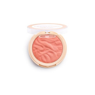 Makeup Revolution Reloaded Powder Blush - Long-lasting powder blush 7.5 g Rose Kiss