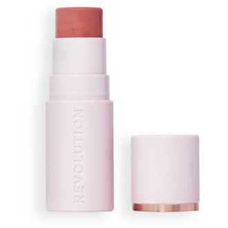 Makeup Revolution Silk Blush Blusher Stick - Tvářenka v tyčince 4,5 g Rosy Cheeks