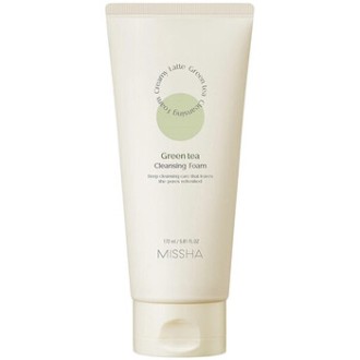 Missha Green Tea Cleansing Foam - Krémová čisticí pěna 172ml