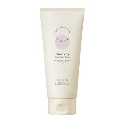 Missha Strawberry Cleansing Foam - Krémová čisticí pěna 172ml