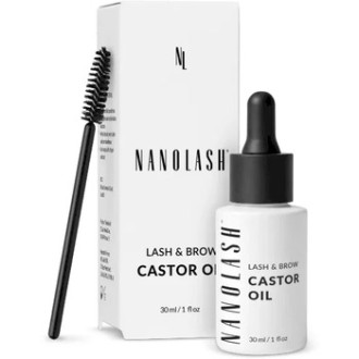 Nanolash Lash & Brow Castor Oil - Ricinový olej na řasy a obočí 30ml