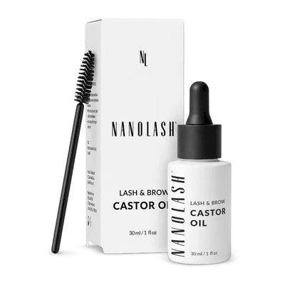 Nanolash Lash & Brow Castor Oil - Ricinový olej na řasy a obočí 30ml