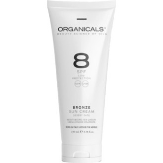 Organicals BRONZE Sun Protection Low SPF 8- Opalovací krém s UVA/UVB filtry SPF 8 100ml