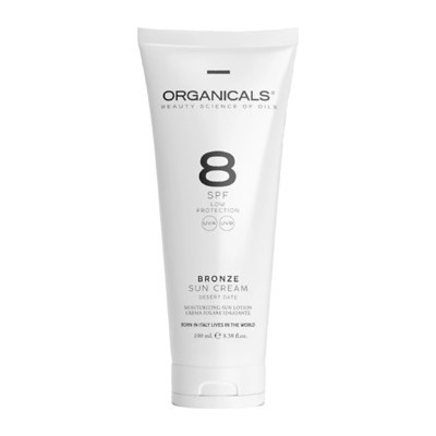 Organicals BRONZE Sun Protection Low SPF 8- Opalovací krém s UVA/UVB filtry SPF 8 100ml