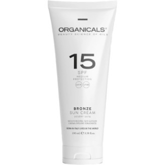 Organicals BRONZE Sun Protection Medium SPF 15 - Opalovací krém s UVA/UVB filtry SPF 15 100ml