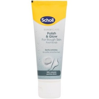 Scholl Expert Care Polish & Glow Foot Scrub - Exfoliační krém na nohy 75ml