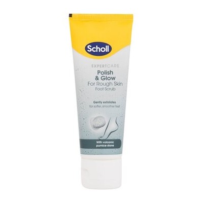 Scholl Expert Care Polish & Glow Foot Scrub - Exfoliační krém na nohy 75ml