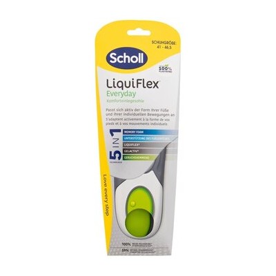 Scholl LiquiFlex Everyday Insoles - Vložka do bot 41-46,5 EU 1.0ks