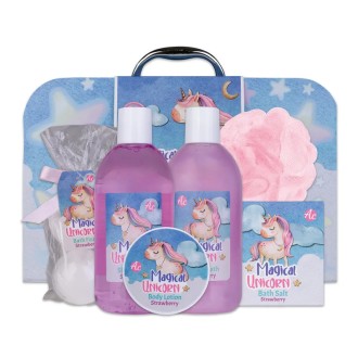 Accentra Magical Unicorn Giift Box - Dárková sada v papírovém kufříku