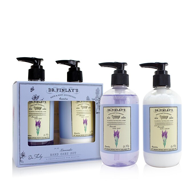 Accentra Lavender Dr. Finlay`s Hand Care Set with Pump - Dárková sada