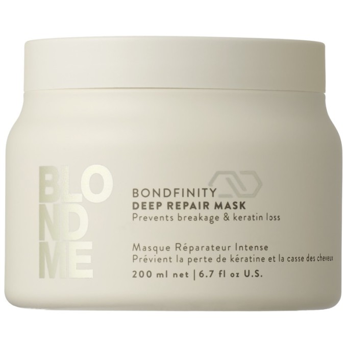 Schwarzkopf Professional BlondMe Bondfinity Deep Repair Mask - regeneruojamoji kaukė šviesiems