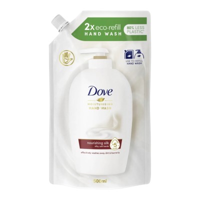 Dove Supreme Fine Silk Beauty Cream Wash 500 ml