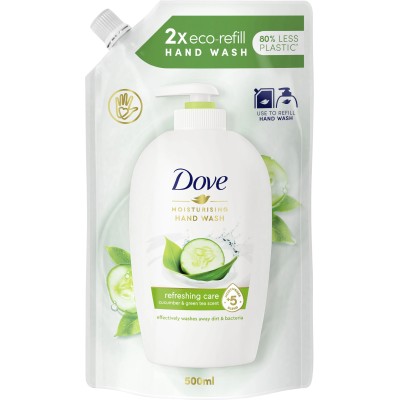 Dove Go Fresh Fresh Touch ( Refill ) 500 ml