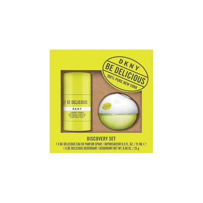 DKNY DKNY Be Delicious Dárková sada EDP 15 ml a deostick 25 g 15ml