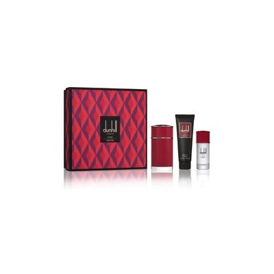 Dunhill Icon Racing Red Dárková sada EDP 100 ml, EDP 30 ml a sprchový gel 90 ml 100ml