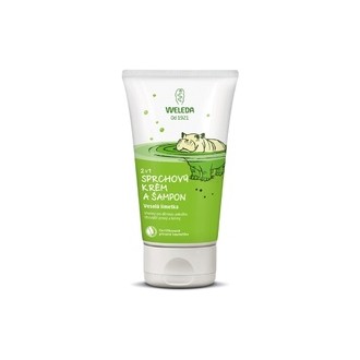 Weleda 2 in 1 Shower Cream and Shampoo Cheerful lime 150 ml 150ml