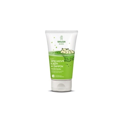 Weleda 2 in 1 Shower Cream and Shampoo Cheerful lime 150 ml 150ml