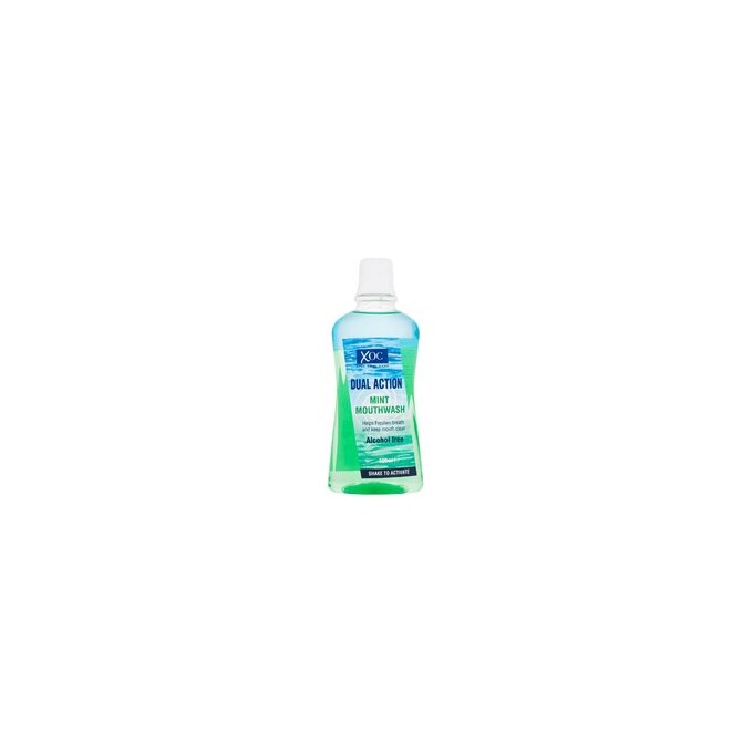 XPel Dual Action Mint Mouthwash - Ústní voda pro svěží dech a čistou ústní dutinu 500ml