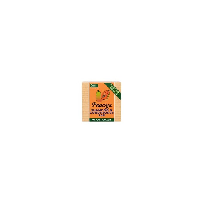 XPel Papaya Shampoo & Conditioner Bar 60 g Papaya