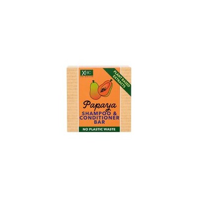 XPel Papaya Shampoo & Conditioner Bar 60 g Papaya