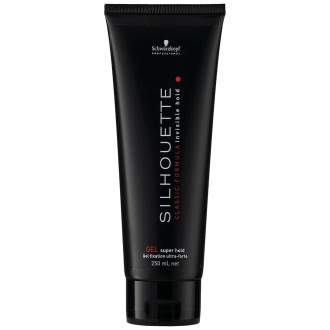 Schwarzkopf Professional Silhouette Formula Pure Invisible Gel Super Hold - Firming Gel Hair 250 ml