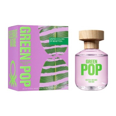 Benetton United Dreams Green Pop EDT 80ml
