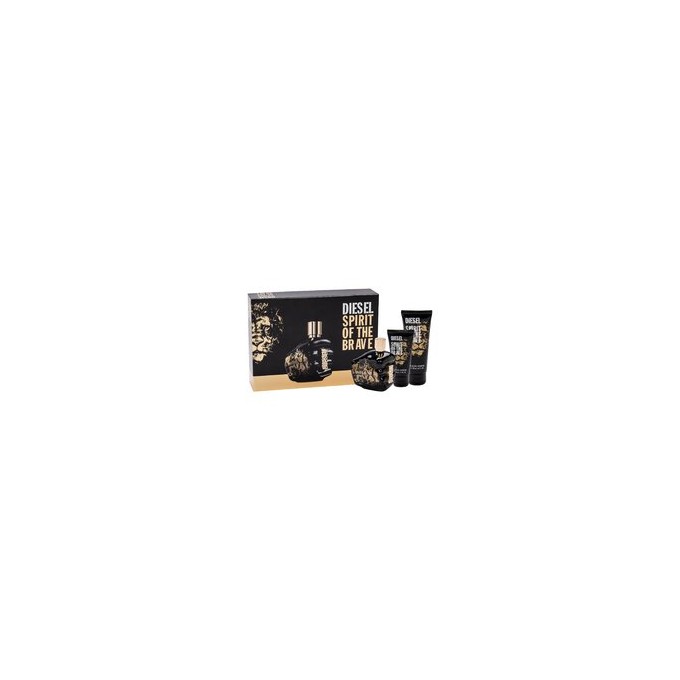 Diesel Spirit Of The Brave SET EDT 125 ml + shower gel 100 ml + shower gel 50 ml 125ml
