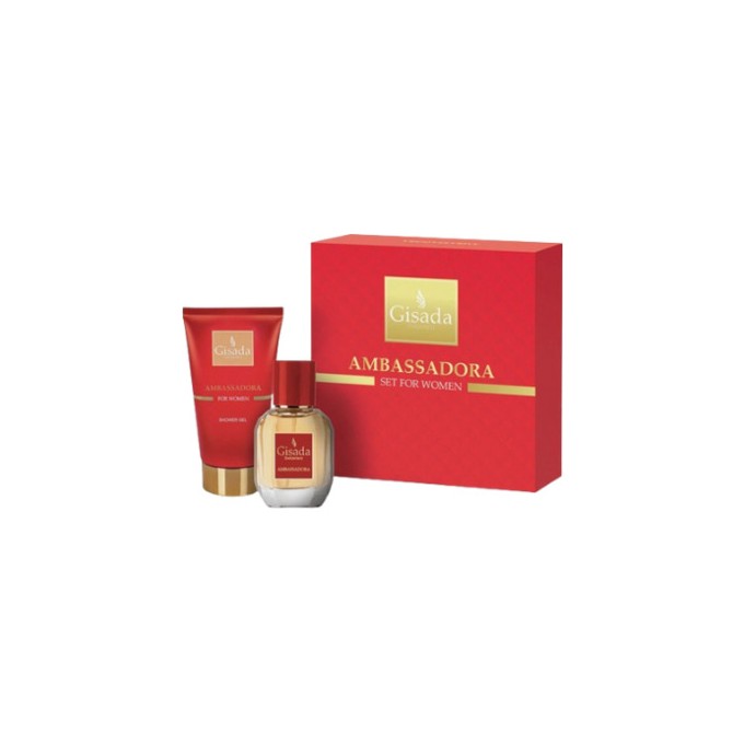 Gisada Ambassadora for Women Dárková sada EDP 50 ml a sprchový gel 100 ml 50ml