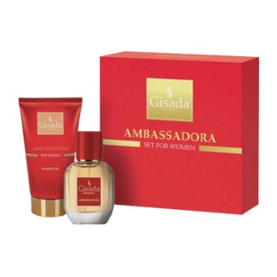 Gisada Ambassadora for Women Dárková sada EDP 50 ml a sprchový gel 100 ml 50ml