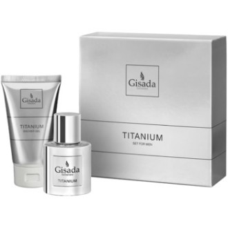 Gisada Titanium Dárková sada EDP 50 ml a sprchový gel 100 ml 50ml