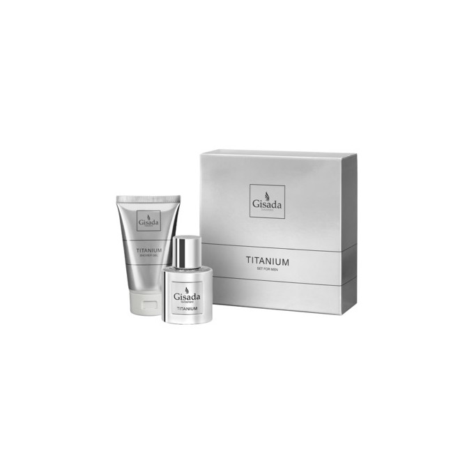 Gisada Titanium Dárková sada EDP 50 ml a sprchový gel 100 ml 50ml