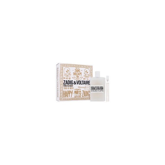 Zadig & Voltaire This is Her! Dárková sada EDP 100 ml a miniaturka EDP 10 ml 100ml