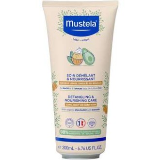 Mustela Bébé Detangling & Nourishing Care Cream - Vyživující krém pro rozčesávání vlasů 200ml