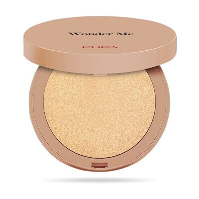 Pupa Wonder Me Glow Compact Face Highlighter - Rozjasňovač 7,5 g 0ml 101 Rose Gold