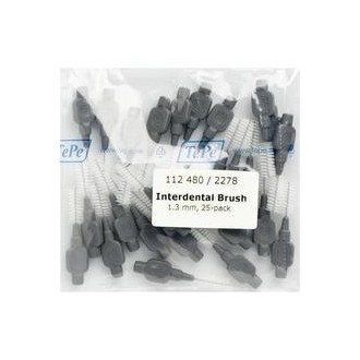 TePe Interdental Brush Normal (1.3 mm gray 25 pcs) - Interdental brushes