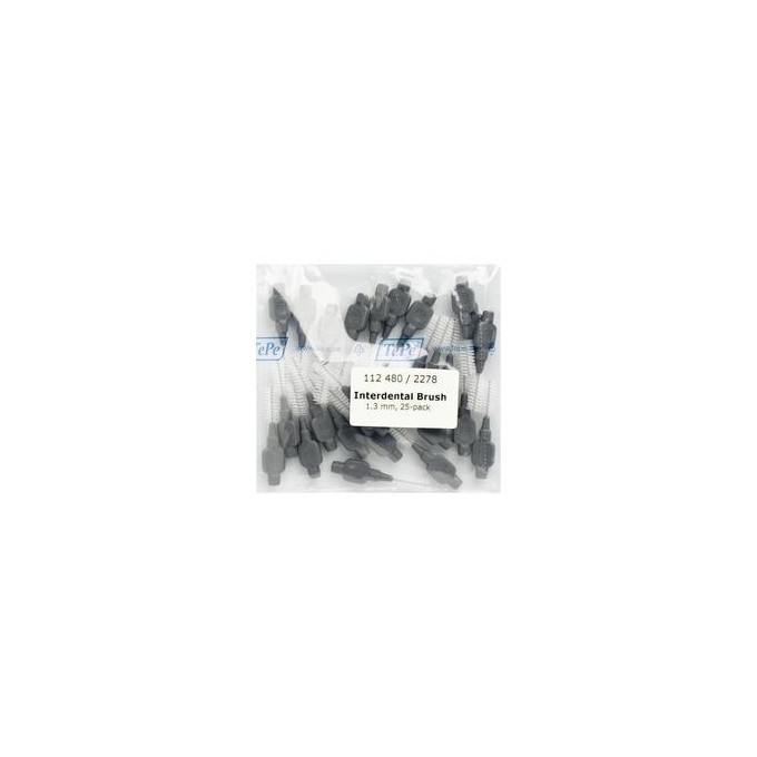 TePe Interdental Brush Normal (1.3 mm gray 25 pcs) - Interdental brushes