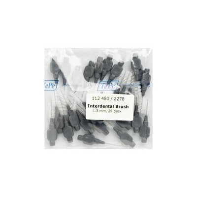 TePe Interdental Brush Normal (1.3 mm gray 25 pcs) - Interdental brushes