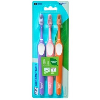 TePe Supreme Toothbrush ( 3 ks ) Soft - Zubní kartáčky 0ml