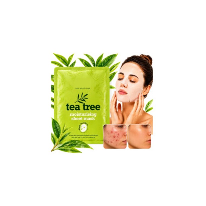 XPel Tea Tree Moisturising Sheet Mask - Pleťová maska 1.0ks