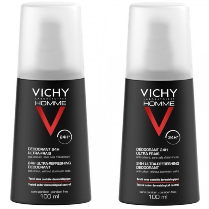 Vichy Homme 24H Ultra-Refreshing Deodorant - Deodorant pro muže 200ml