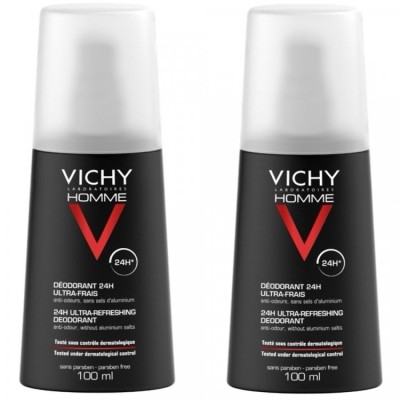 Vichy Homme 24H Ultra-Refreshing Deodorant - Deodorant pro muže 200ml